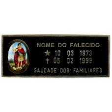 Placa com Foto 